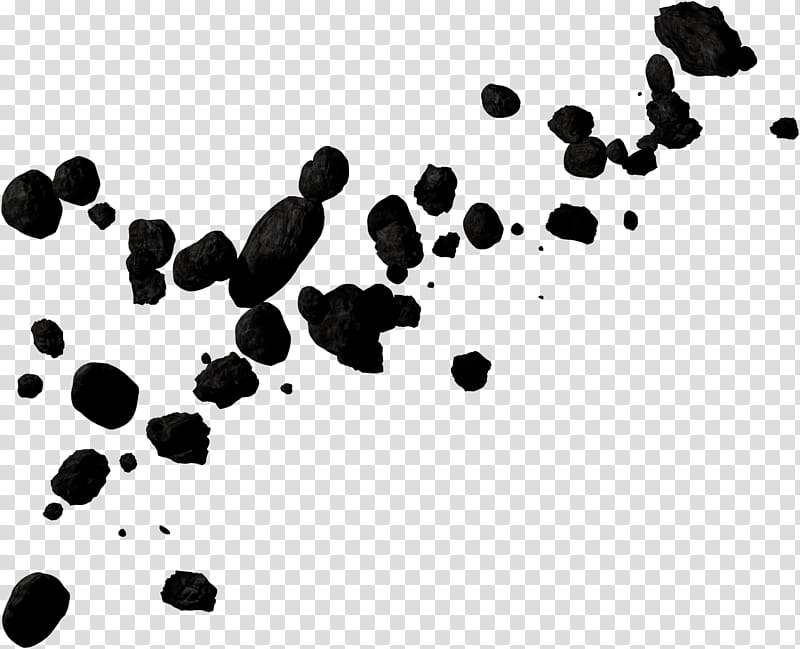 Asteroid Belts Mega , black spots illustration transparent background PNG clipart