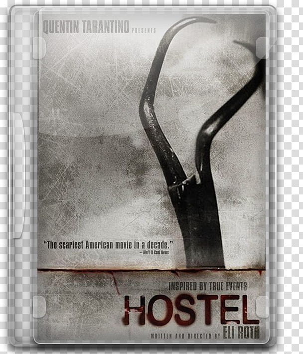 Hostel  DVD Case Icon transparent background PNG clipart