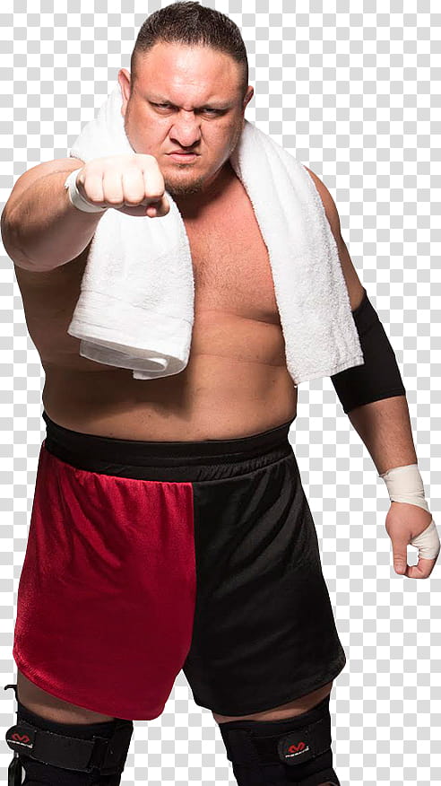 Samoa Joe RAW  transparent background PNG clipart