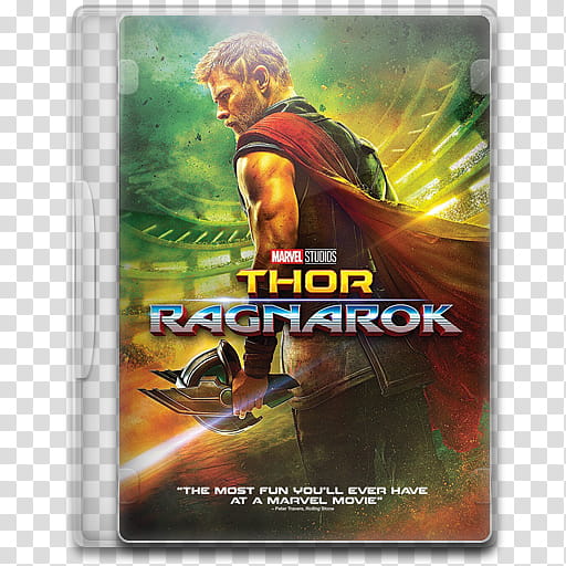 Movie Icon , Thor, Ragnarok, Marvel Thor Ragnarok DVD case transparent background PNG clipart