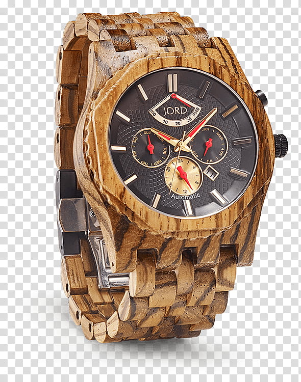 Clock, Watch, Woodwatch, Quartz Clock, Analog Watch, Original Grain, Bobo Bird, Wewood transparent background PNG clipart