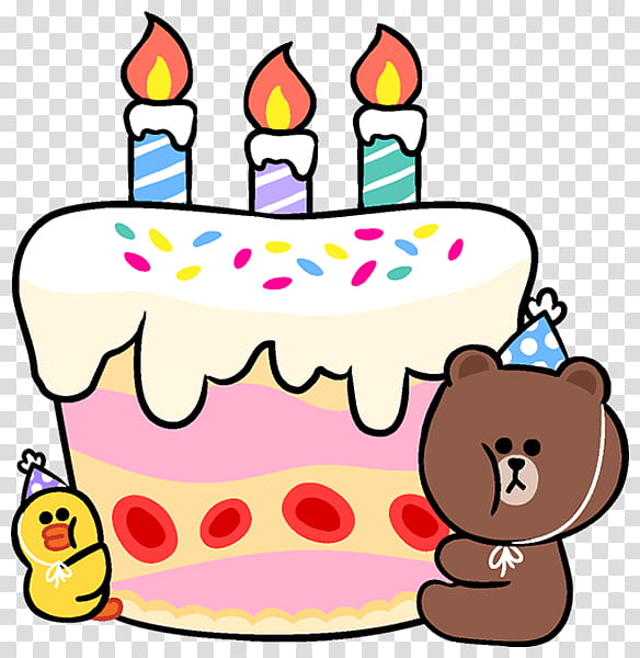 Sticker with birthday cake and candles Royalty Free Vector