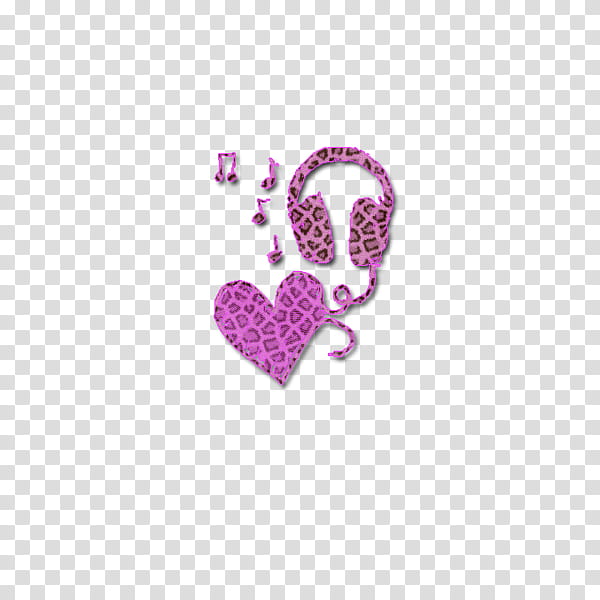 Varios, pink and black headphones illustration transparent background PNG clipart