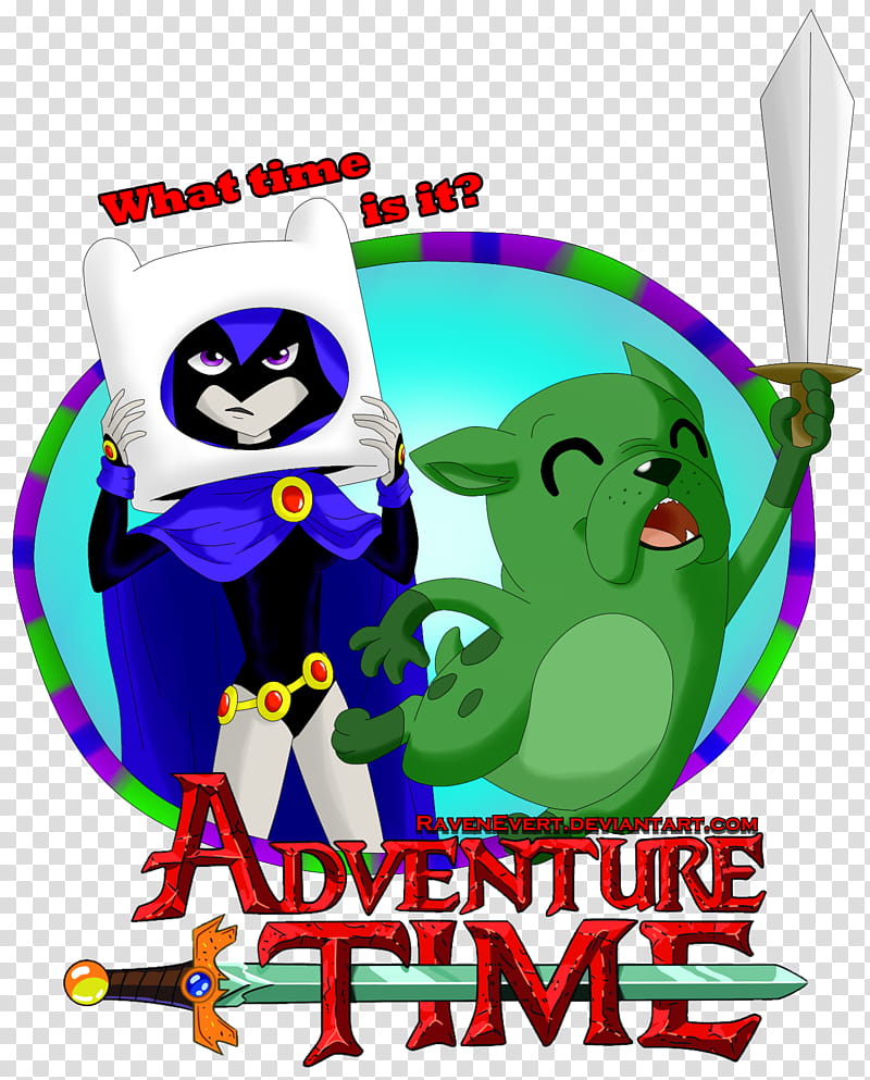 Raven and Beast Boy Adventure Time, baby's white and pink activity walker transparent background PNG clipart