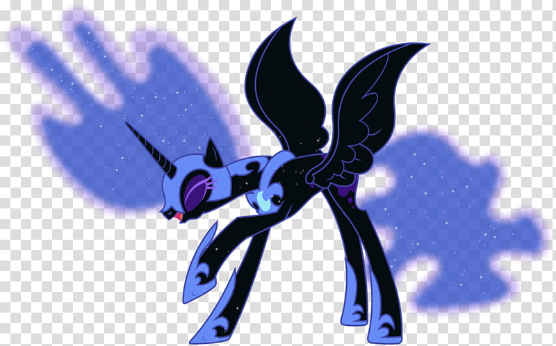 Nightmare Moon Laughing (), My Little Pony character transparent background PNG clipart