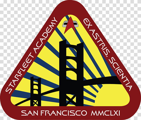Starfleet Academy logo, , Starfleet Academy Exastris Scientia logo transparent background PNG clipart
