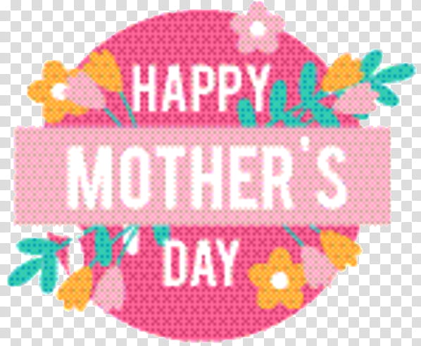 Painting, Mothers Day, Record Label, Text, Pink, Line, Sticker, Logo transparent background PNG clipart
