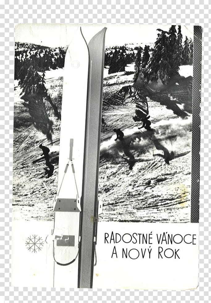 SET Postcards part, Radostine Vanoce A Novy Rok illustration transparent background PNG clipart