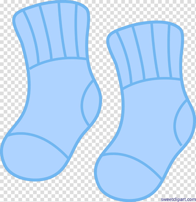 baby boy socks clipart