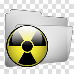 Cool Grey Folders Folder Radioactive Icon Transparent Background Png Clipart Hiclipart