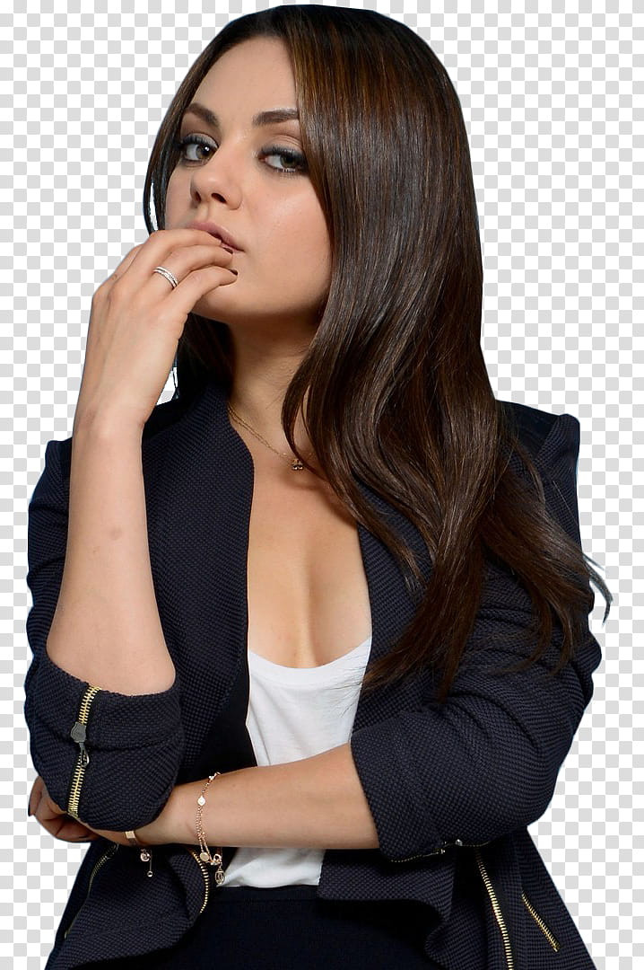 Mila Kunis transparent background PNG clipart