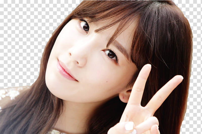 SNSD Taeyeon transparent background PNG clipart