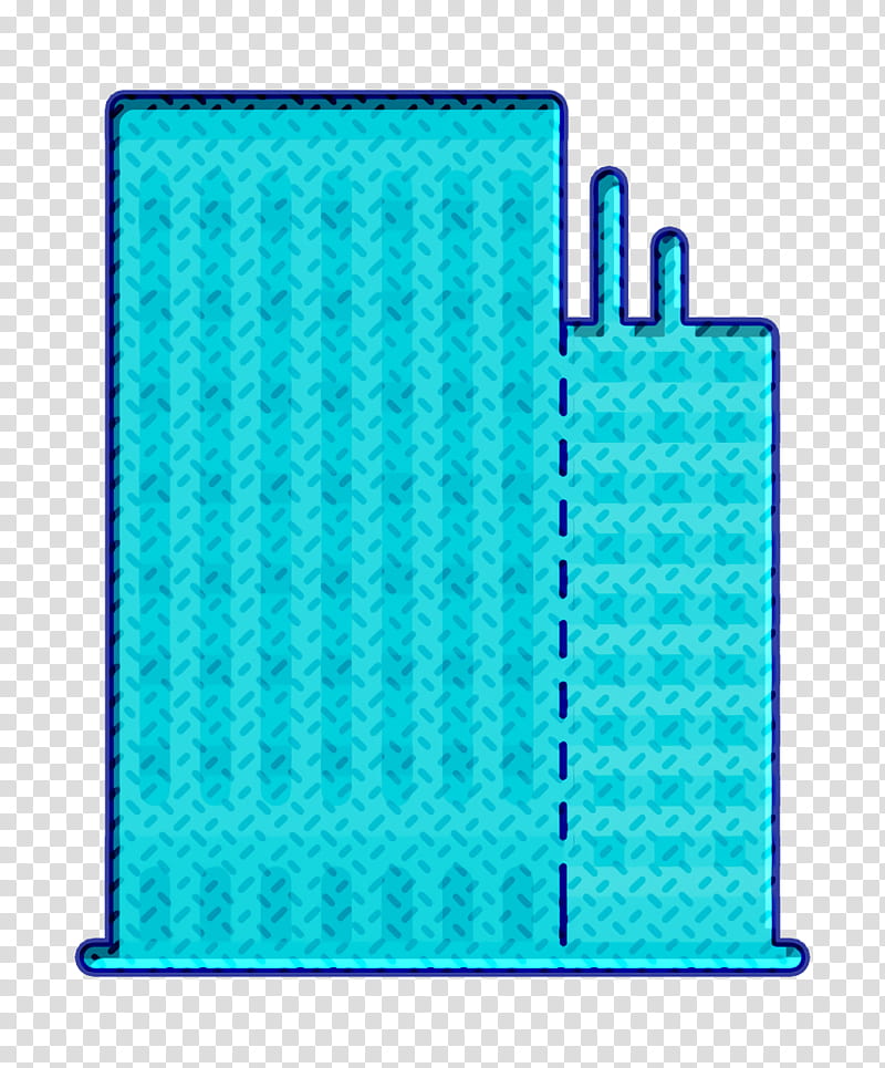 Management icon City icon Flats icon, Aqua, Turquoise, Line, Rectangle transparent background PNG clipart