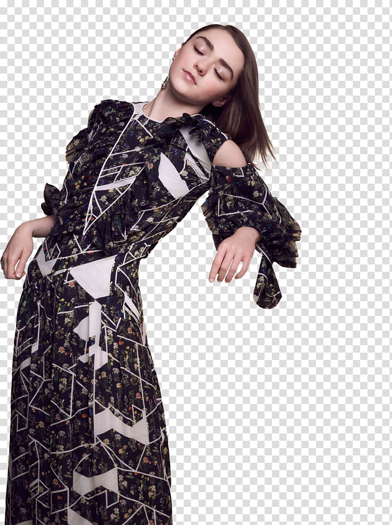 Maisie Williams, maisie-williams-shoot-for-instyle-magazine-uk-april-- transparent background PNG clipart