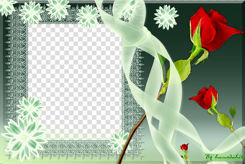 Lav Frames, flowers border transparent background PNG clipart