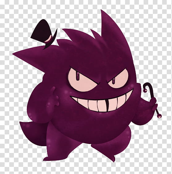 My Fancy Gengar transparent background PNG clipart