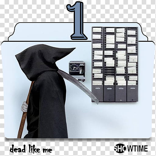 Dead Like Me series and season folder icons, Dead Like Me S ( transparent background PNG clipart