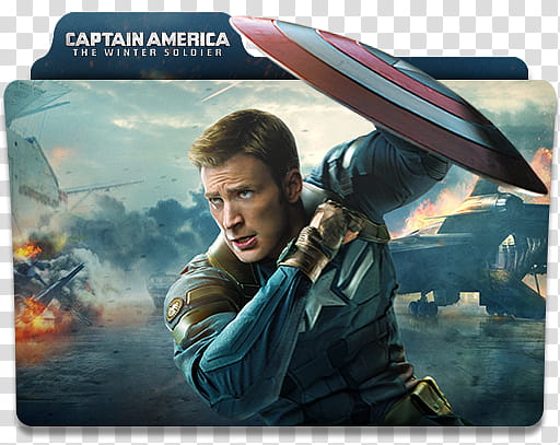 Marvel Collection Folders Phase , Captain America The Winter Soldier icon transparent background PNG clipart
