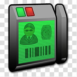 Refresh CL Icons , Security_Reader, grey and green biometric illustration transparent background PNG clipart