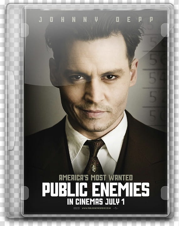 Public Enemies DVD Case Set, public_enemies_v icon transparent background PNG clipart