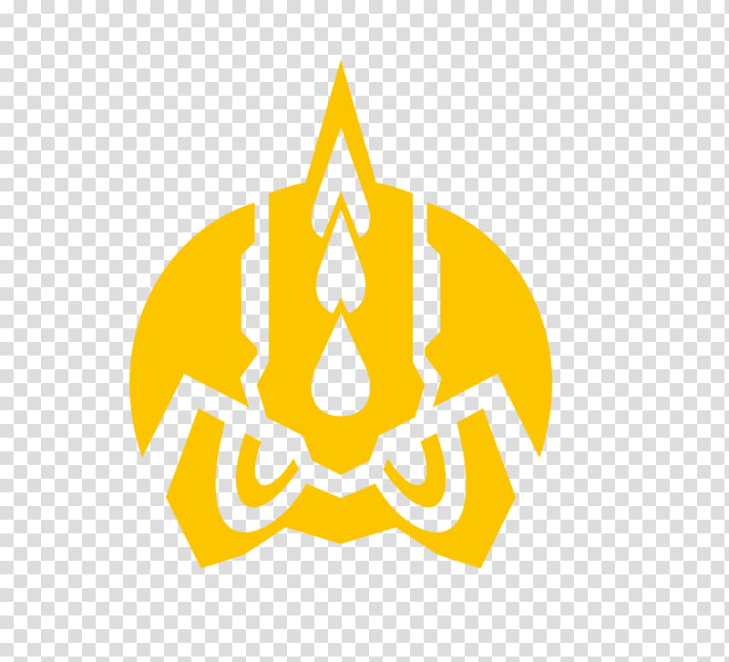 Kamen Rider Lazer Logo, yellow helmet illustration transparent background PNG clipart