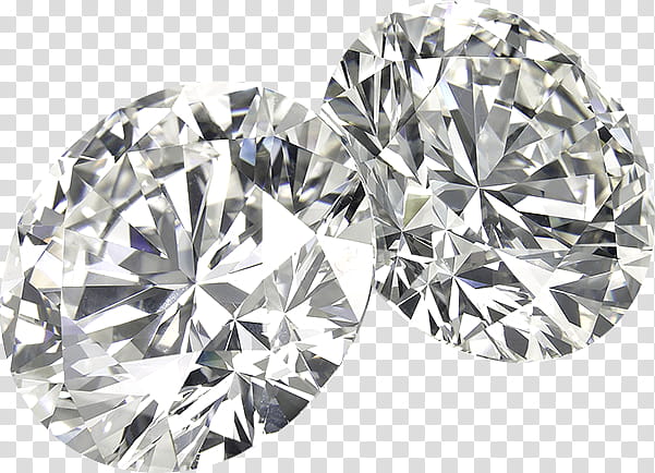 Diamonds Gems, pair of diamond stud earrings transparent background PNG clipart