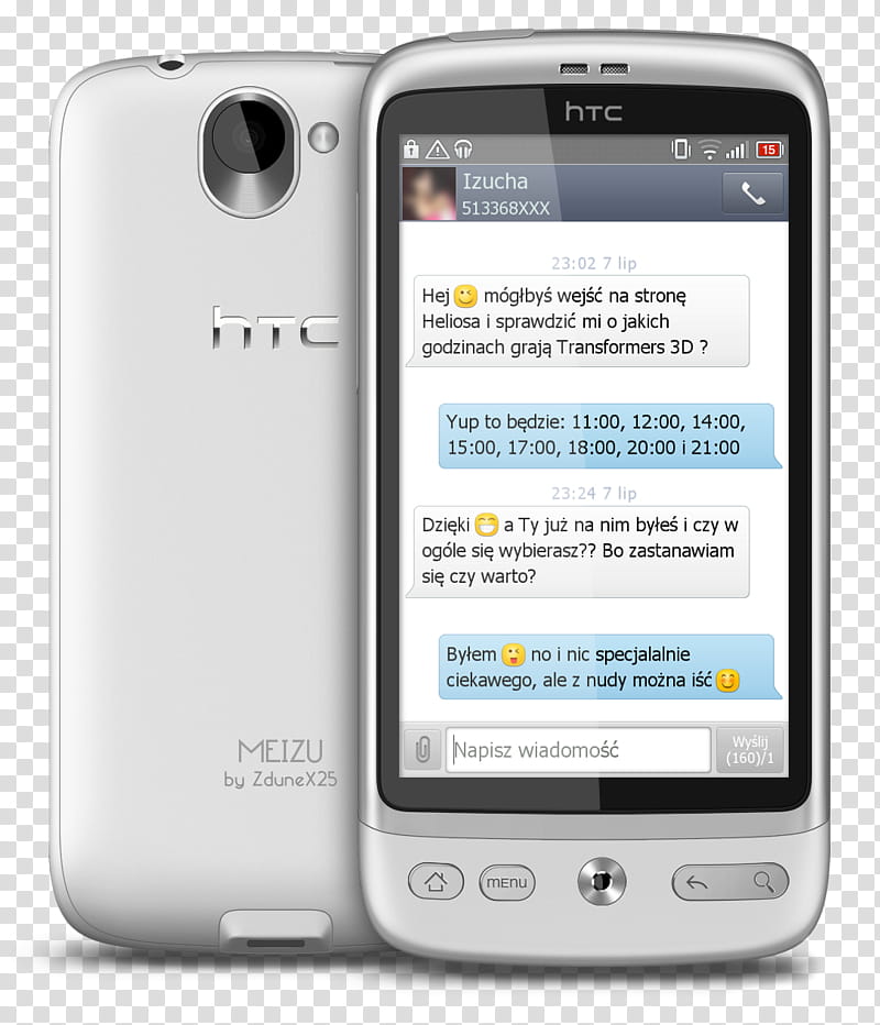 MEIZU V  for CM, white HTC android smartphone transparent background PNG clipart