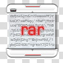 Amora esque File Type icons, RAR transparent background PNG clipart