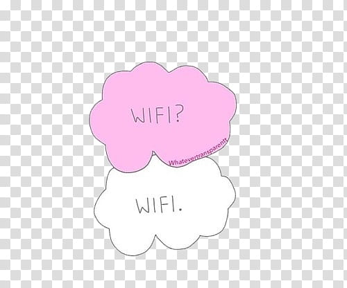 overlays, pink and white WiFi clouds transparent background PNG clipart