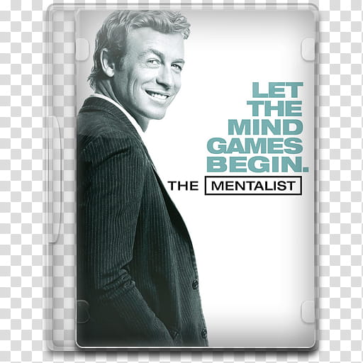 TV Show Icon , The Mentalist , Let The Mind Games Begin case transparent background PNG clipart
