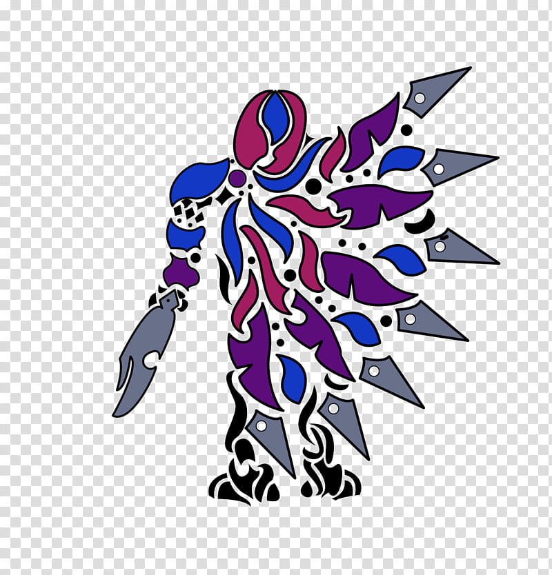 Talon LoL Tribal color, abstract illustration transparent background PNG clipart