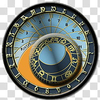 Steampunk Icon Set in format, zodiacal, chrono clock illustration transparent background PNG clipart