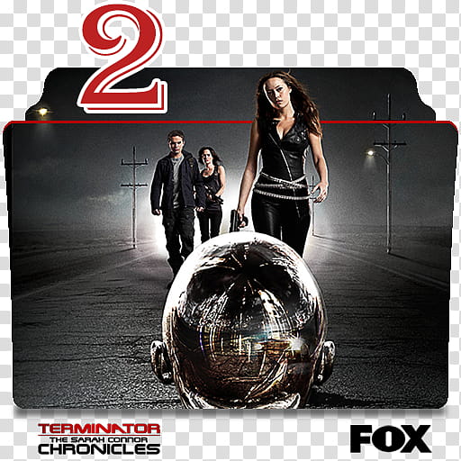 Terminator TSCC series and season folder icons, Terminator TSCC S ( transparent background PNG clipart