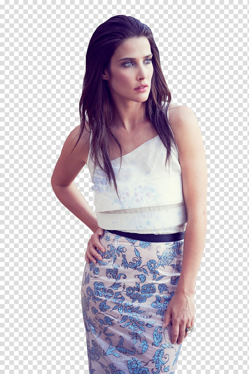 Cobie Smulders,  transparent background PNG clipart
