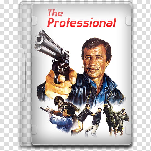 Movie Icon Mega , The Professional, closed The Professional DVD case transparent background PNG clipart