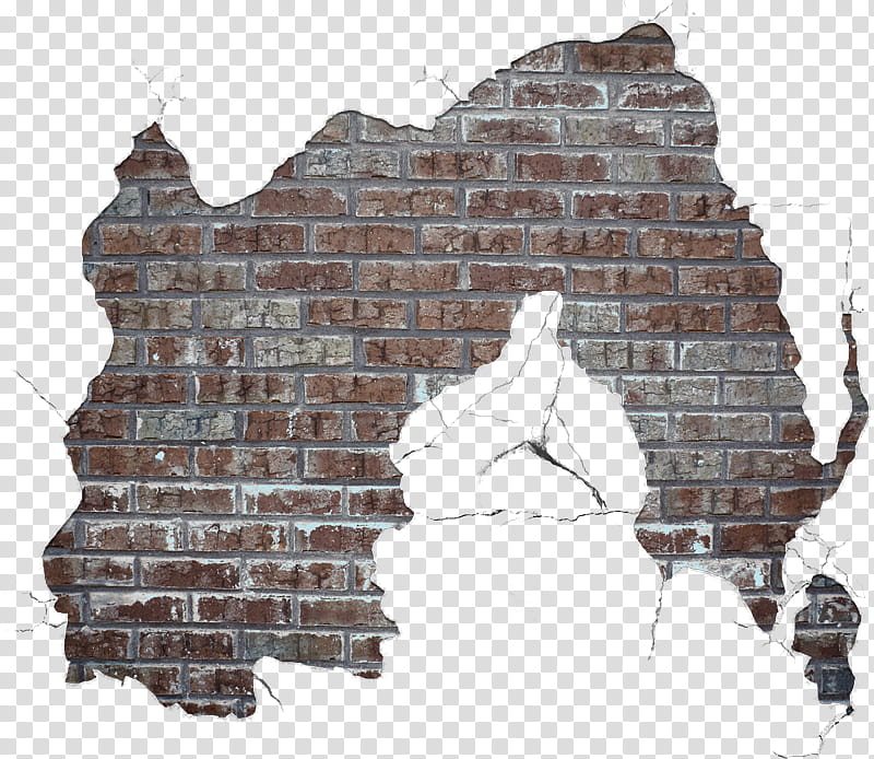 Exposed Brick s, brown and gray concrete wall illustration transparent background PNG clipart