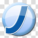 Powder Blue, letter J inside circle logo transparent background PNG clipart