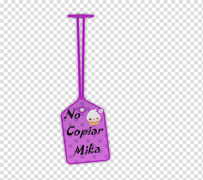 cartelito, purple No Copiar Mika tag transparent background PNG clipart