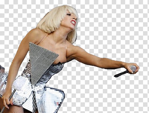 Lady gaga The fame tour transparent background PNG clipart