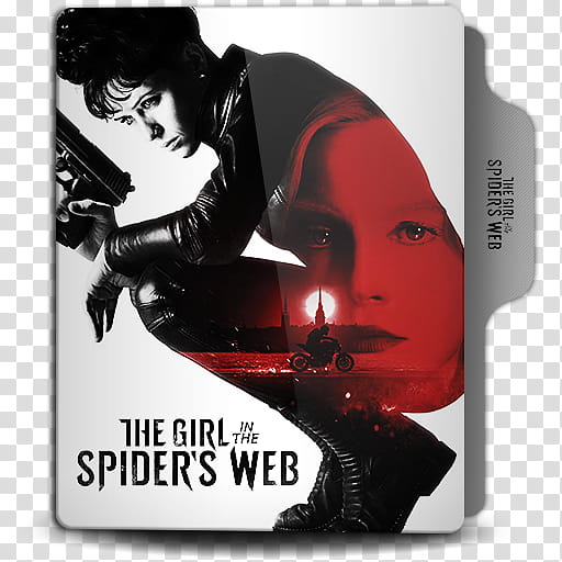 The Girl in the Spiders Web  folder icon, Templates  transparent background PNG clipart