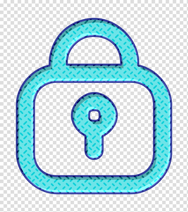 home icon lock icon outline icon, Safe Icon, Sequrity Icon, Unlock Icon, Web Icon, Turquoise, Aqua, Circle transparent background PNG clipart
