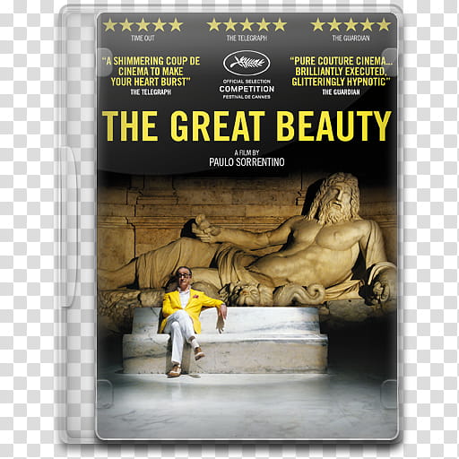 Movie Icon Mega , The Great Beauty, The Great Beauty CD case transparent background PNG clipart