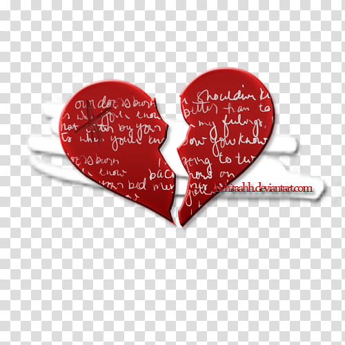 Broke My Heart transparent background PNG clipart