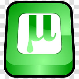 WannabeD Dock Icon age, uTorrent, U-Torrent icon transparent background PNG clipart