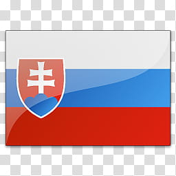 countries icons s., flag slovakia transparent background PNG clipart