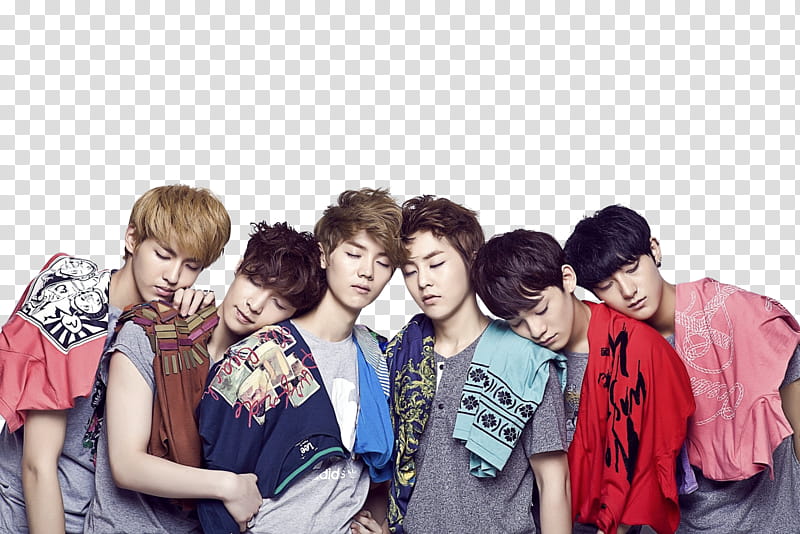 Exo M render, K-Pop band sleeping transparent background PNG clipart