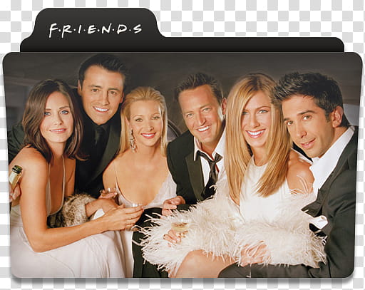 TV Series Folders Update , Friends icon transparent background PNG clipart