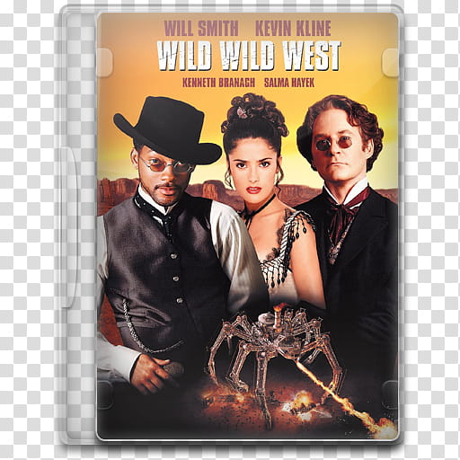 Movie Icon Mega , Wild Wild West, Wild Wild West DVD case icon transparent background PNG clipart