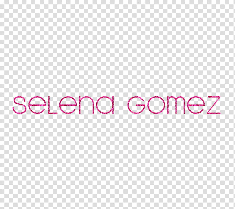 Texto Selena Gomez transparent background PNG clipart