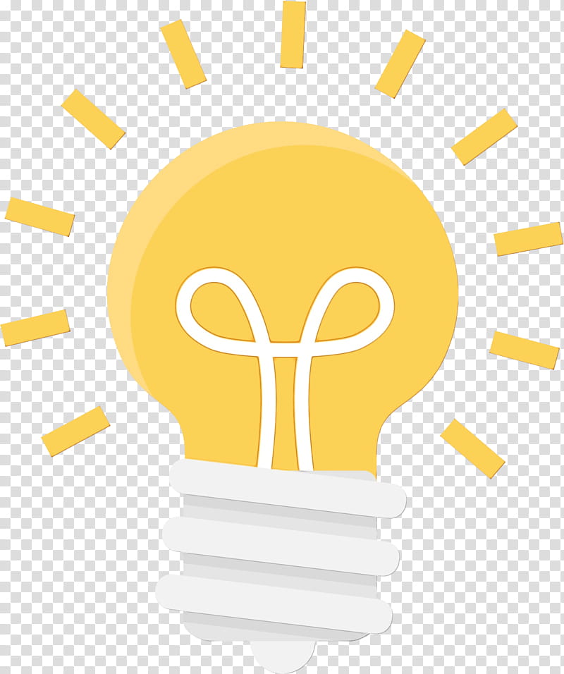 Drawing Idea Creativity Design Logo, Watercolor, Paint, Wet Ink, Billedgalleri, Yellow, Head, Compact Fluorescent Lamp transparent background PNG clipart